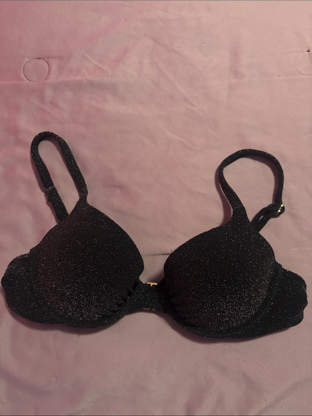 Victoria's Secret Shimmer Icon Push-Up Bikini Top